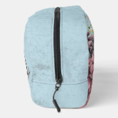 Custom logo Classy retro background botanical blue ドップキット (右)