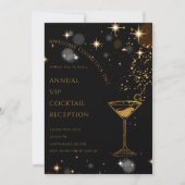 Custom logo Cocktail Corporate Business Event 招待状 (正面)