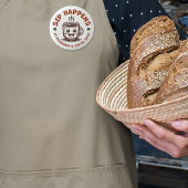 Custom Logo Coffee Shop Café 缶バッジ