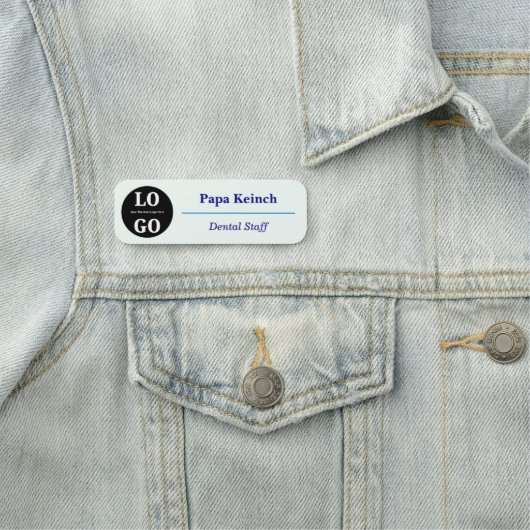 Custom Logo Dental Staff Magnetic  名札 (インサイチュ)