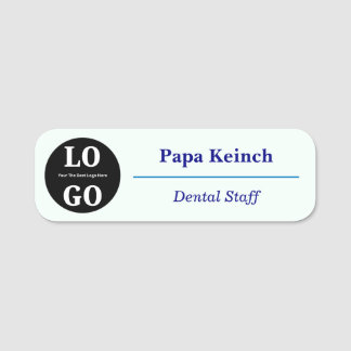 Custom Logo Dental Staff Magnetic  名札