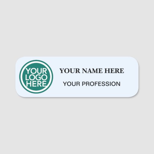 Custom Logo Employee |Business Badge 名札 (正面)