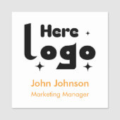 Custom Logo Employee Magnetic 名札 (正面)