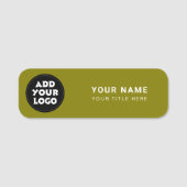 Custom Logo Employee Staff Name Tag 名札 (正面)