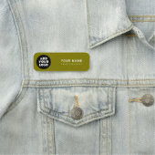 Custom Logo Employee Staff Name Tag 名札 (インサイチュ)