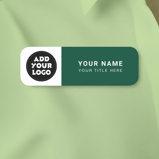 Custom Logo Employee Staff Name Tag 名札