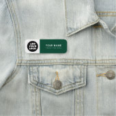 Custom Logo Employee Staff Name Tag 名札 (インサイチュ)