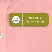 Custom Logo Employee Staff Safety Pin  名札