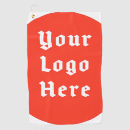 Custom Logo Golf Bag Badge Retro Tournament Swag ゴルフタオル