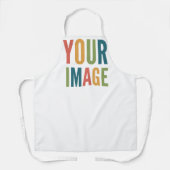 Custom Logo Here | Add Your Own Design エプロン (正面)