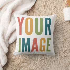 Custom Logo Here | Add Your Own Design クッション