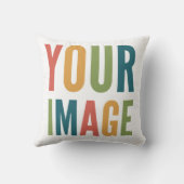 Custom Logo Here | Add Your Own Design クッション (裏面)