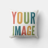 Custom Logo Here | Add Your Own Design クッション (正面)