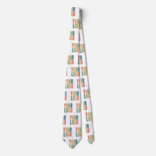 Custom Logo Here | Add Your Own Design ネクタイ (正面)
