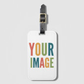 Custom Logo Here | Add Your Own Design ラゲッジタグ (正面縦)