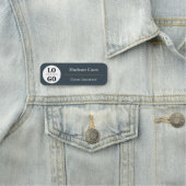 Custom Logo Hospitality Employee Magnetic  名札 (インサイチュ)