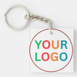 Custom Logo Keychain for Business Branding キーホルダー
