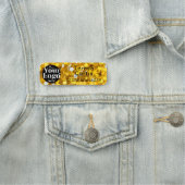 Custom Logo Magnetic / Safety Pin Employee Name 名札 (インサイチュ)
