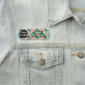 Custom Logo Magnetic / Safety Pin Employee Name Ta 名札 (インサイチュ)