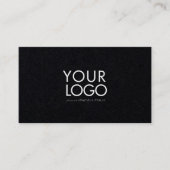 Custom Logo Modern Business card template 名刺 (正面)