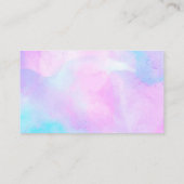 Custom logo modern minimalist social media icons 名刺 (裏面)