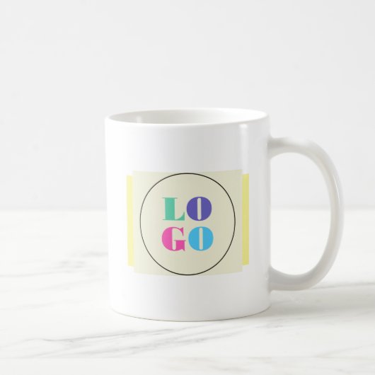 Custom Logo Mug コーヒーマグカップ (右)