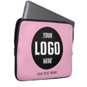 Custom Logo Neoprene Laptop Sleeve – 13 Inch ラップトップスリーブ (正面右)