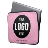 Custom Logo Neoprene Laptop Sleeve – 13 Inch ラップトップスリーブ (正面左)