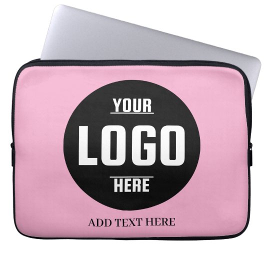 Custom Logo Neoprene Laptop Sleeve – 13 Inch ラップトップスリーブ (正面)