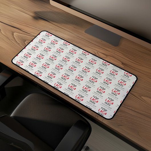 Custom Logo Personalized Business Branding デスクマット