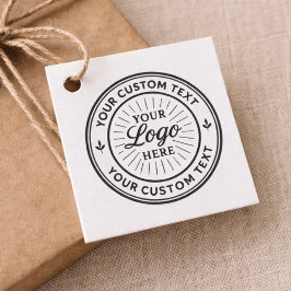 Custom Logo Personalized Business Branding Seal フェイバータグ
