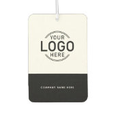 Custom Logo Photo Happy Holidays Business Gift カーエアーフレッシュナー (正面)