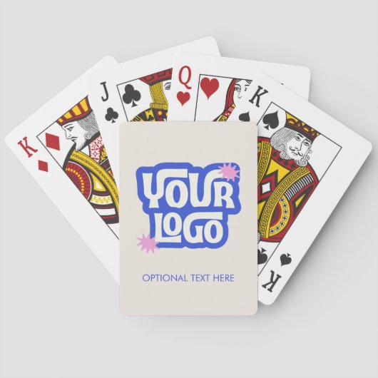 Custom Logo Playing Cards Promotional Business トランプ (裏面)