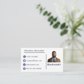 Custom Logo Professional Business Card Corporate 名刺 (スタンド正面)