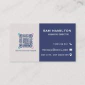 Custom Logo Professional Business Card Corporate 名刺 (裏面)