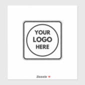 Custom Logo | Professional Corporate Laptop Design シール (シート)