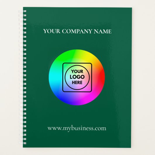 Custom Logo Promotion Business Office Planner プランナー手帳 (正面)