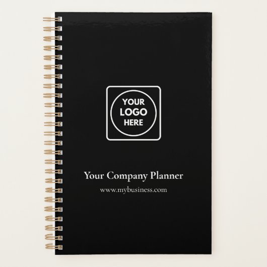 Custom Logo Promotional Weekly Monthly Planner プランナー手帳 (正面)