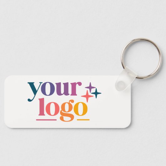 Custom Logo QR Code Branded  キーホルダー (正面)