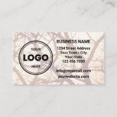 Custom Logo QR Code Business Card 名刺 (正面)