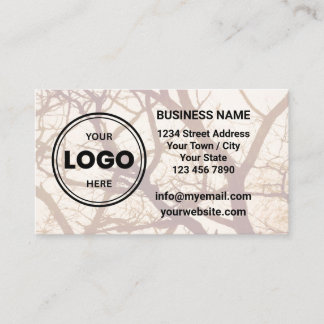 Custom Logo QR Code Business Card 名刺
