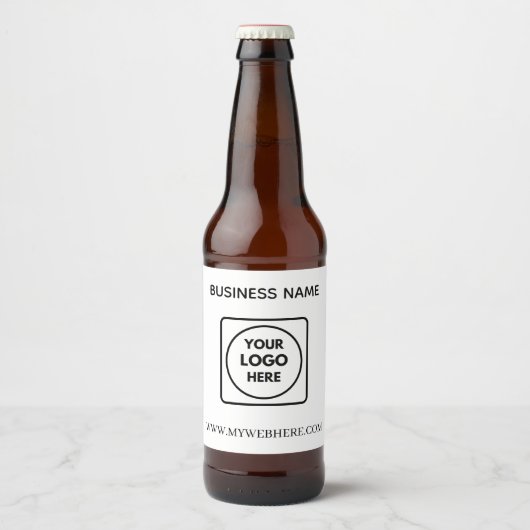 Custom Logo QR Promo Branding Beer Label ビールラベル (正面)