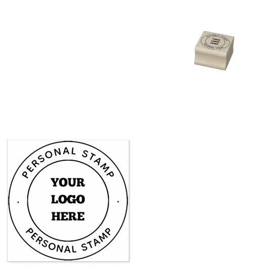 Custom Logo Rubber Stamp Personalized Branding ラバースタンプ (押印)