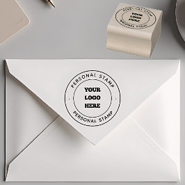 Custom Logo Rubber Stamp Personalized Branding ラバースタンプ