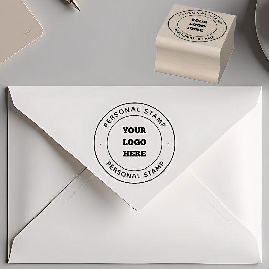 Custom Logo Rubber Stamp Personalized Branding ラバースタンプ