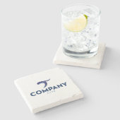 Custom Logo Sandstone Coaster Personalized Company ストーンコースター (横)
