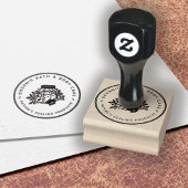 Custom Logo Small Business & Handmade Products ラバースタンプ