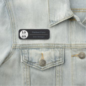 Custom Logo Store Employee Magnetic  名札 (インサイチュ)