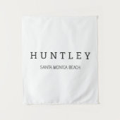 Custom Logo Table Banner for Vendor Booths タペストリー (正面)