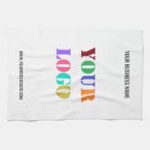Custom Logo Text Business Kitchen Towel Template キッチンタオル (横)